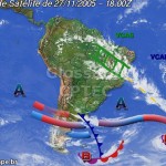 Chuvas aumentam devido a influência da Zona de Convergência do Atlântico Sul